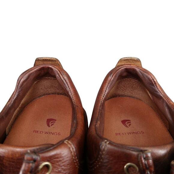Red Wing Shoes Mens 11 Casual Chukka Derby Moc Leather Brown Comfort Lace Up EE - Picture 15 of 15